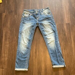 Miss Me Midrise Easy Crop Pants